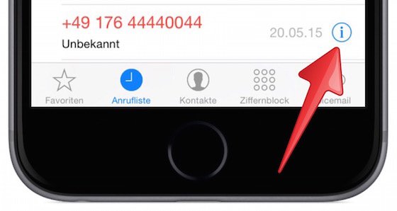 iPhone Stalker lästige Anrufer sperren blockieren 2