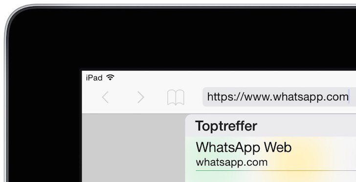 WhatsApp iPad WhatsApp Web 1