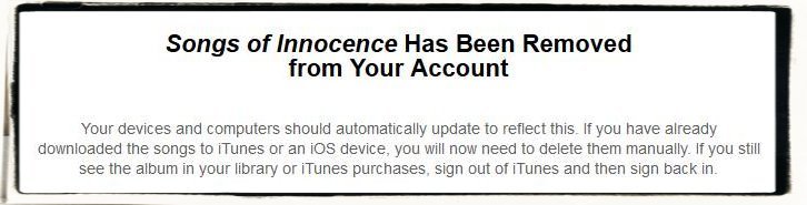 Apple iPhone 6 plus U2 Innocence Album iTunes löschen Speicher freimachen 4