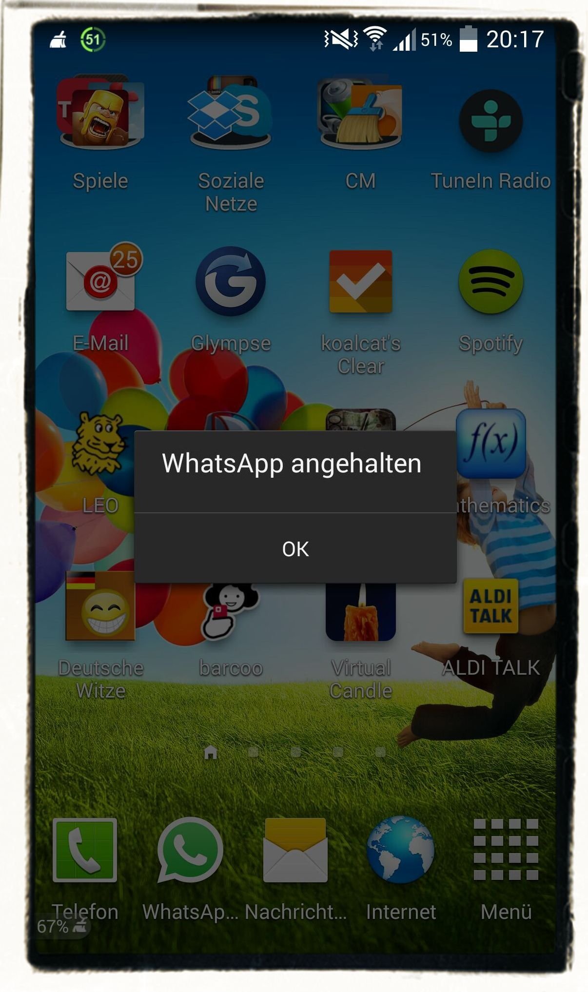 WhatsApp,2000,2.000,Zeichen,Absturz,Bug,Nachricht,Sicherheitslücke,Android,iPhone,iOS 2