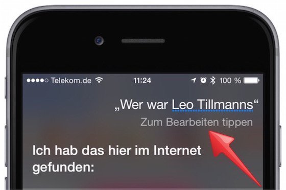 Siri iPhone Kommando ändern Sprachkommando Störgeräusche undeutlich verbessern 3