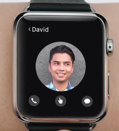 Apple-Watch-Scribble-Freunde-auswählen