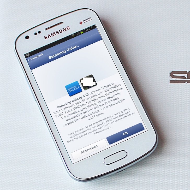 Samsung Android Facebook App langsam Freigabe posten Alternative 1 MÖCHTE FOLGENDE INFORMATIONEN