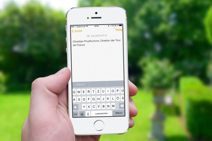 iPhone Text kopieren Zwischenablage Zwischenspeicher Einfügen Einsetzen Mail Nachrichten Safari WhatsApp Link 9