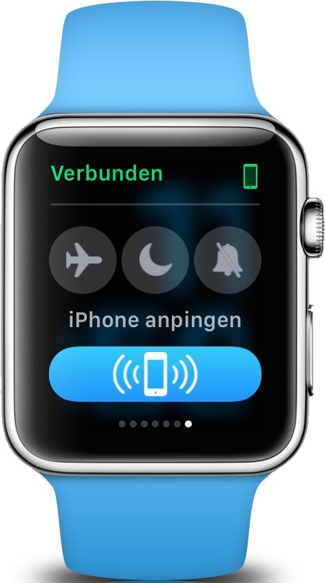 iPhone verlegt Orten Apple Watch Lautlos Klingelton Ruhemodus Flugmodus 3