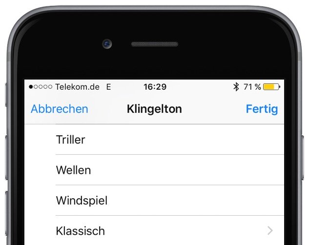 iPhone Telefon Klingeln Klingelton ändern personalisieren individuell anpassen bearbeiten 2