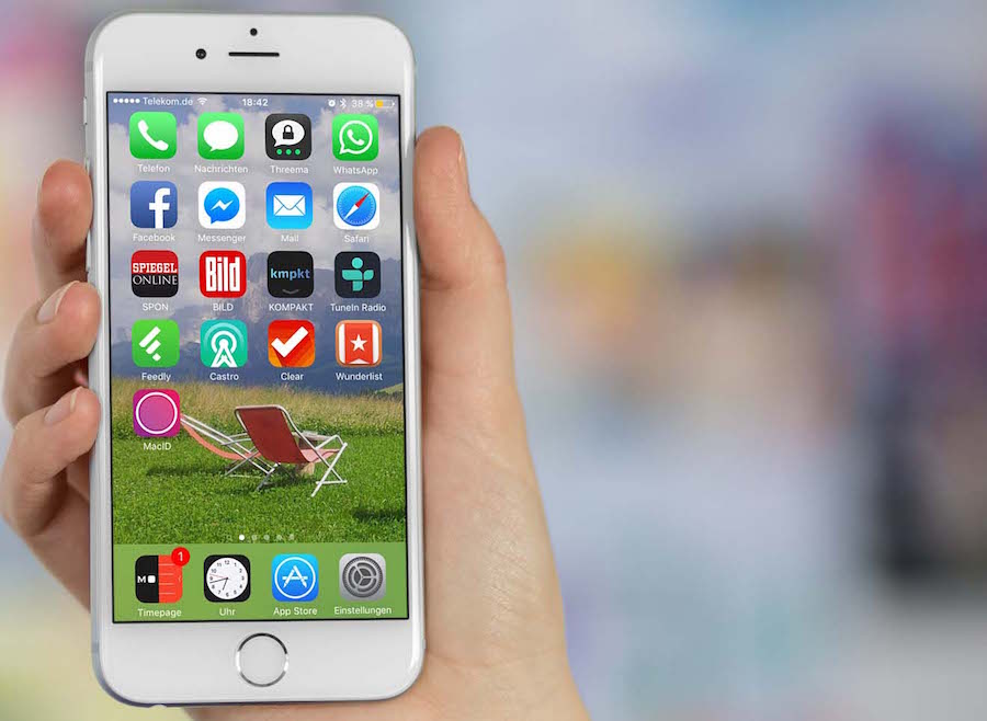 iPhone App organisieren Homescreen löschen anordnen sortieren 1