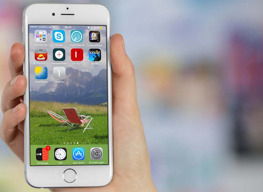 iPhone App organisieren Homescreen löschen anordnen sortieren 5