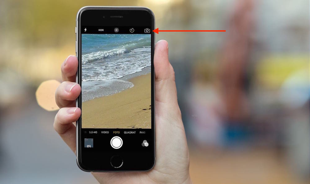 Selfie leicht gemacht mit iPhone-Frontkamera 2