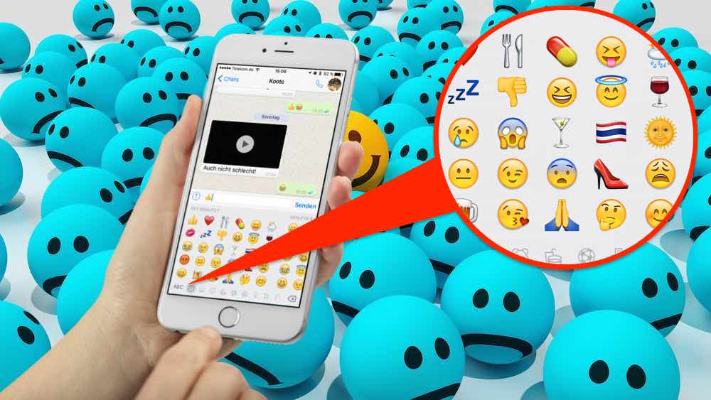 Sie können in den Einstellungen Ihres iPhones einstellen, dass eine Emoji-Tastatur hinzugefügt wird und systemweit zur Verfügung steht.